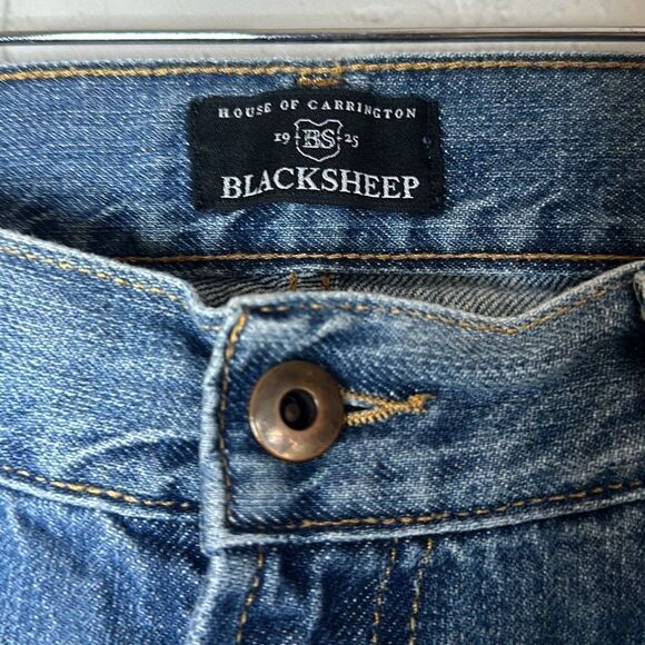 Black Sheep House of Carrington Mens Jeans size 33x30 Style BDZ011 Made in Italy - Picture 4 of 9